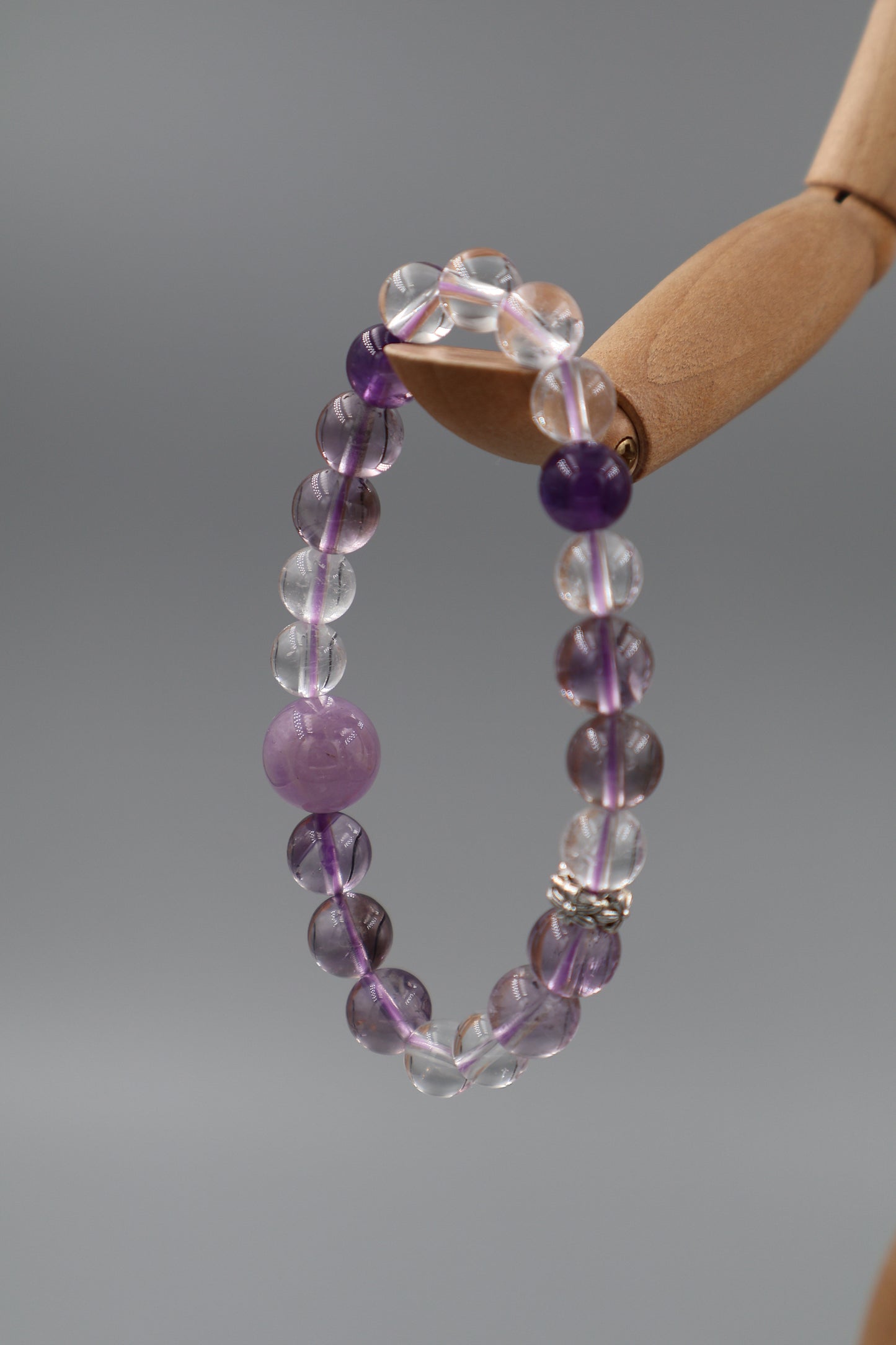 Multi-Element Amethyst Bracelet