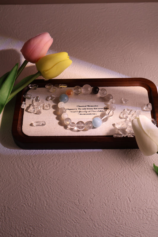 Multi-Gem Moonstone Bracelet