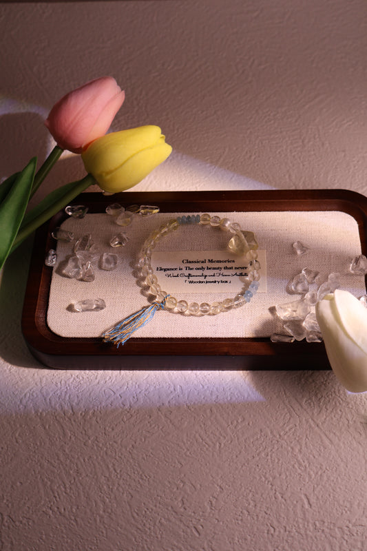 Citrine Starfish Bracelet