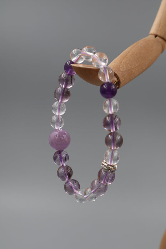 Multi-Element Amethyst Bracelet
