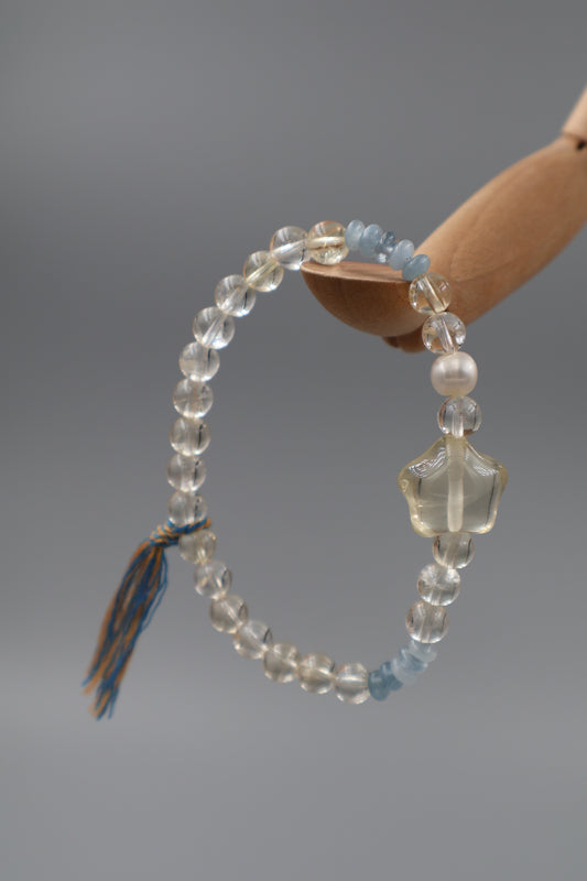 Citrine Starfish Bracelet